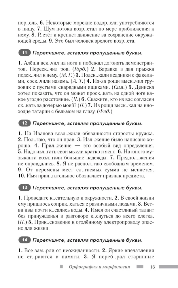 Русский язык для школьников. Орфография и морфология. Синтаксис и пунктуация